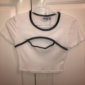 White Crop Top